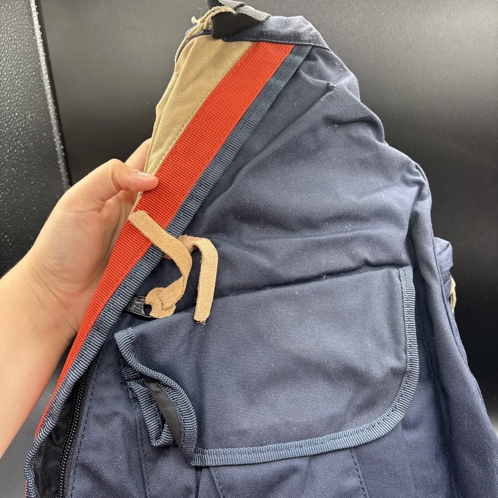 NWT Vintage Y2K Gap Nylon Sling Backpack Crossbody Bag Blue NEW OLD STOCK
